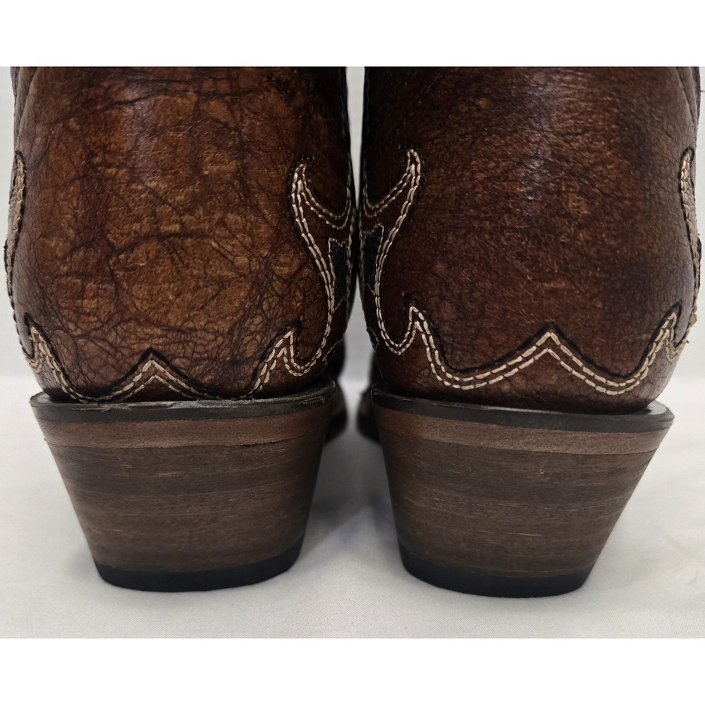 Circle G by Corral Womens Side Embroidery Snip Toe Leather Western Boots L5247 - Picture 13 of 16